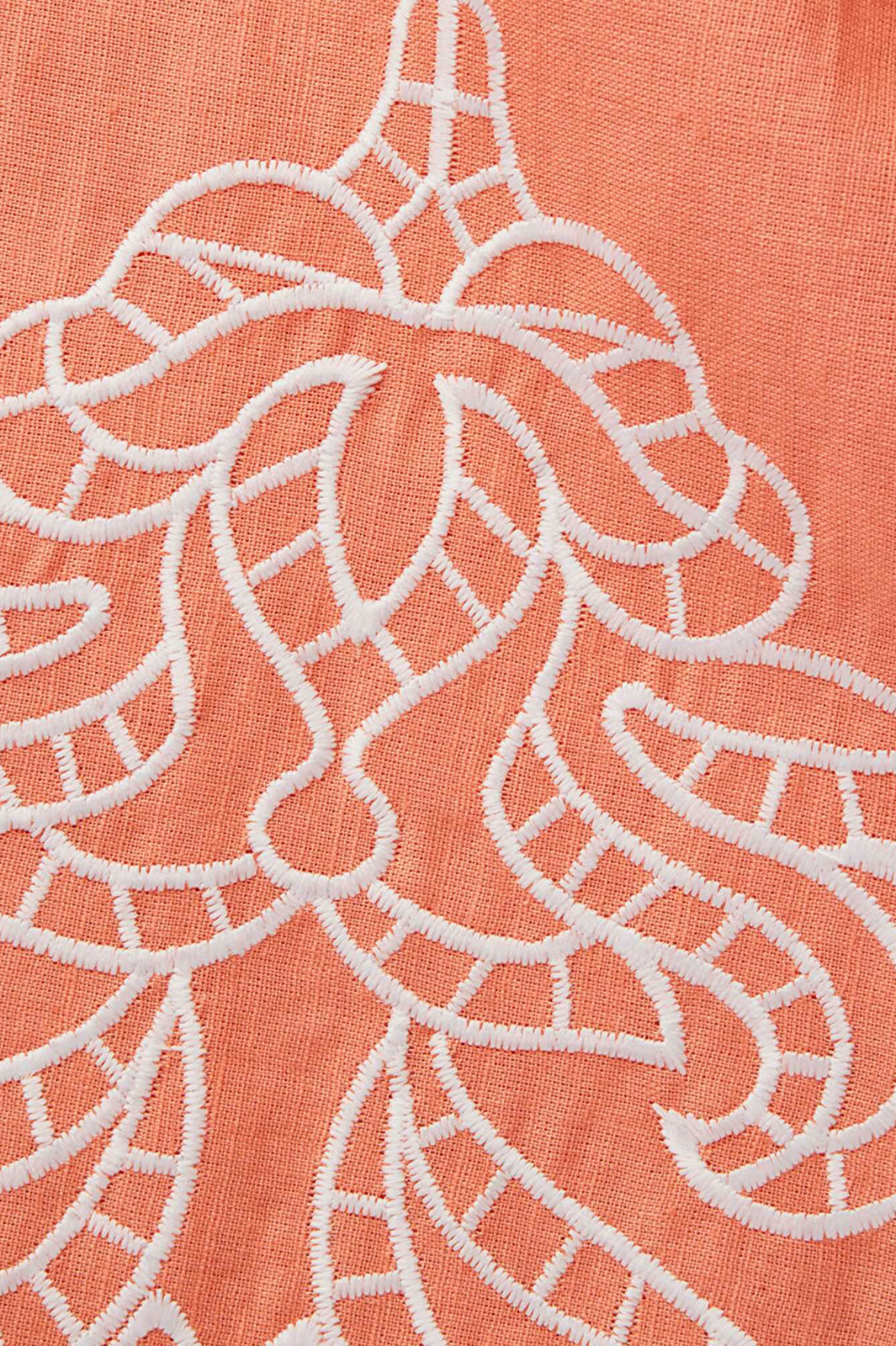 Open Front Jacket - Embroidered Woven | Ming Wang